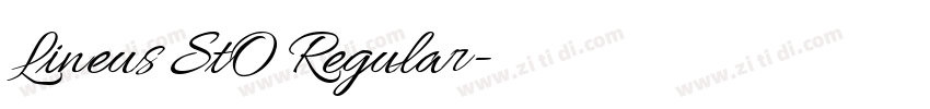 Lineus StO Regular字体转换 Lineus StO Regular字体转换